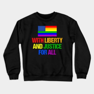 LGBT American Equal Rights Crewneck Sweatshirt